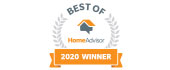 2020 Home Advisor Best of Winner