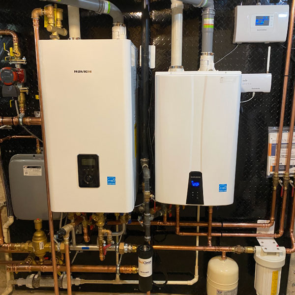 Navien tankless water heater and condensing boiler installation Navien tankless water heater and condensing boiler installation